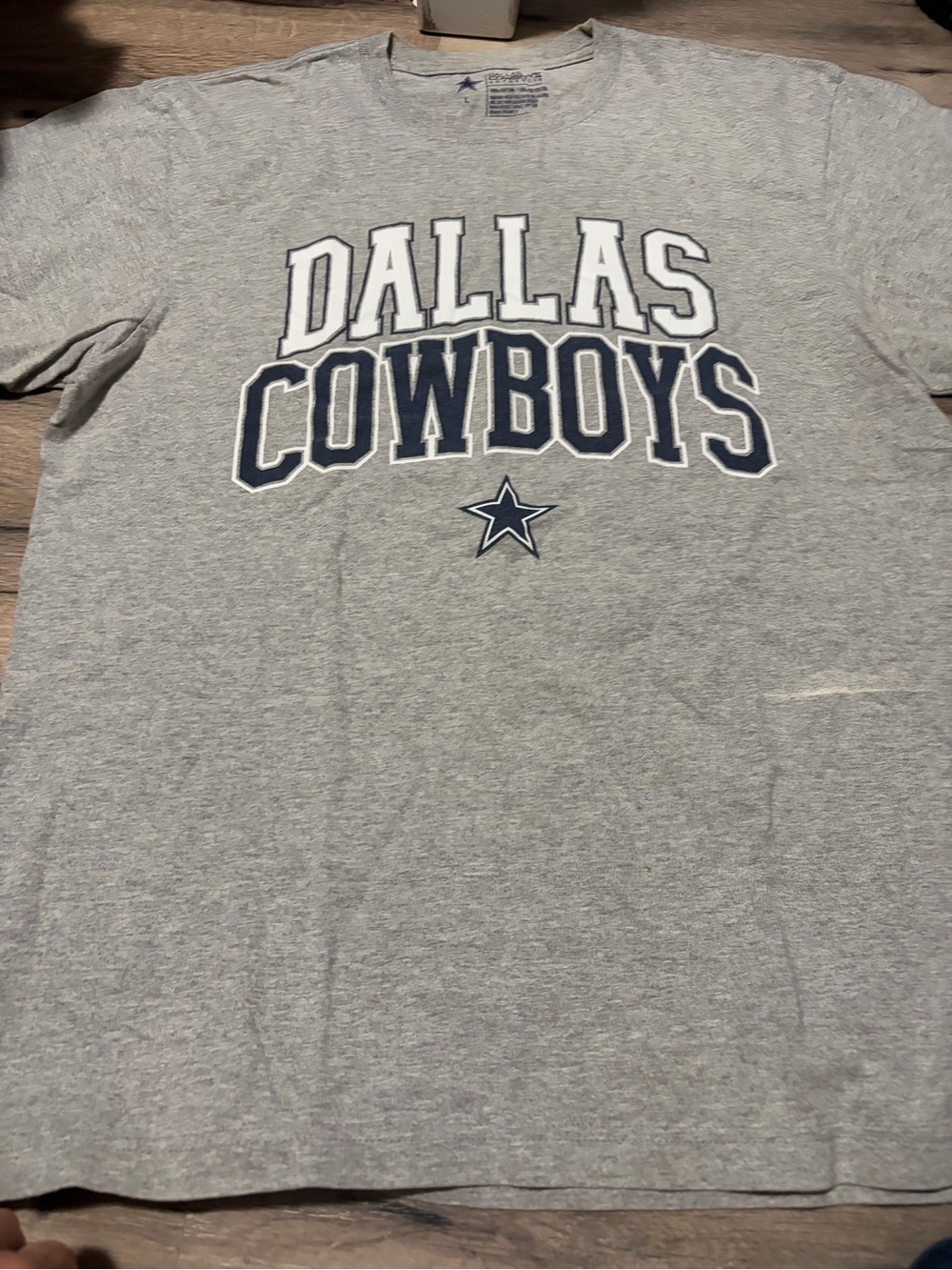 Dallas Cowboys Kids Gray Logo T-Shirt